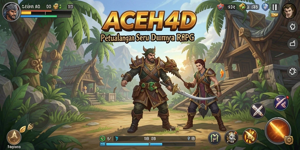 Tampilkan gameplay seru di dunia RPG ACEH4D.