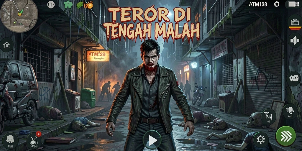 Screenshot menampilkan aksi seru dalam atmosfer Horror yang mencekam.