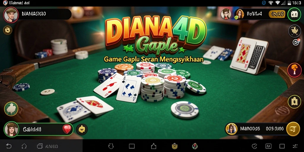 Tampilan gameplay DIANA4D yang seru dan interaktif.