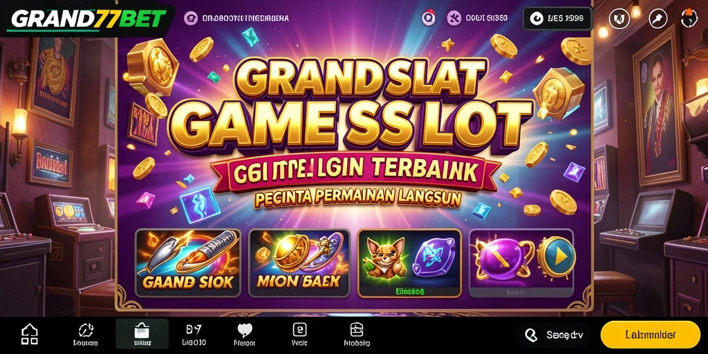 Tampilan gameplay menarik dari GRAND77BET yang mengasyikkan.