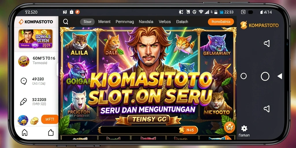 Screenshot gameplay menarik dari KOMPASTOTO yang menunjukkan keseruan bermain Slot.