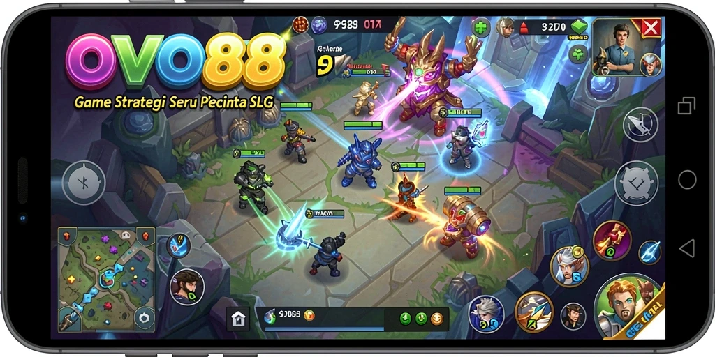 Tampilan gameplay OVO88 yang menegangkan dan penuh strategi.