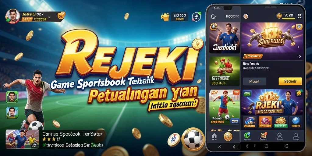 Tampilan gameplay Sportsbook yang menarik di REJEKI.