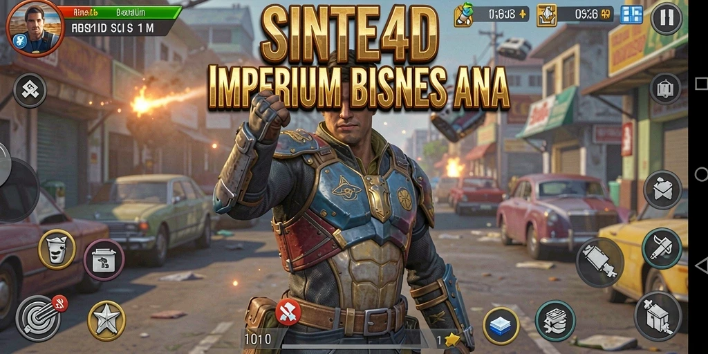 Tampilan gameplay SINTE4D yang menarik dan interaktif.