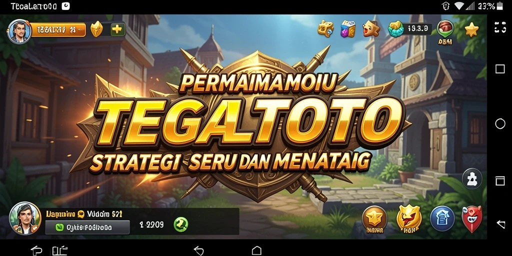 Gameplay seru TEGALTOTO yang menampilkan dinamika strategi.