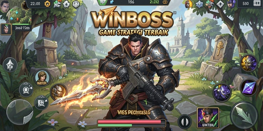 Tampilan gameplay <strong>WINBOSS</strong> yang seru dan strategis.